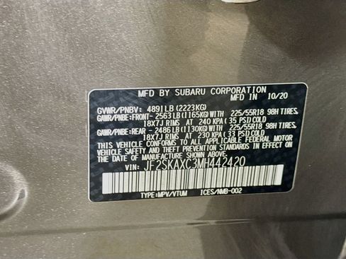 Used 2021 Subaru Forester Touring w/ Popular Package #2 AWD/4WD image 42
