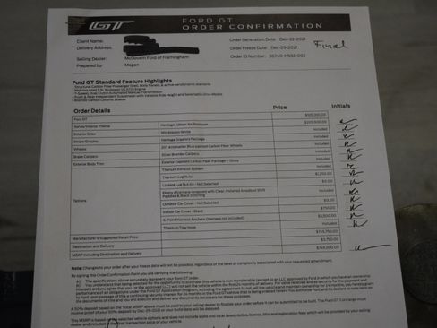 Used 2022 Ford GT Heritage Edition image 24