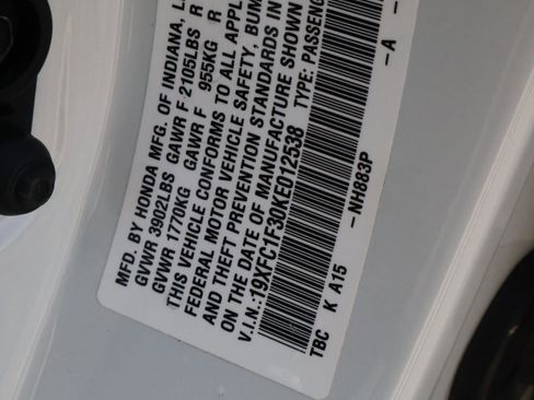 Used 2019 Honda Civic EX image 19