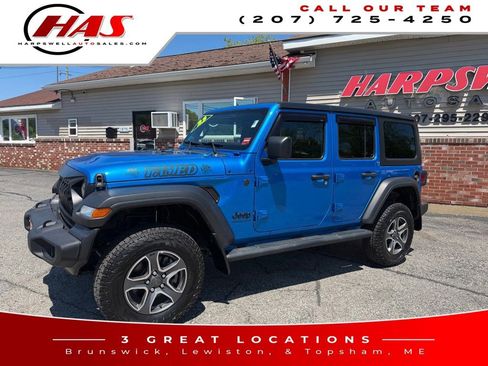 Used 2023 Jeep Wrangler Unlimited Sport AWD/4WD image 2