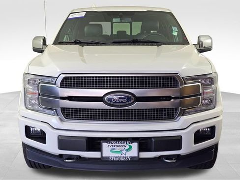 Used 2020 Ford F150 Platinum w/ Technology Package AWD/4WD image 2