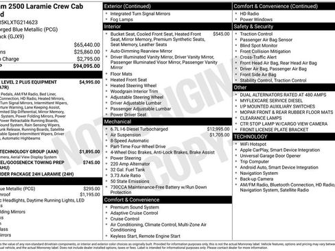 New 2026 RAM 2500 Laramie AWD/4WD image 6