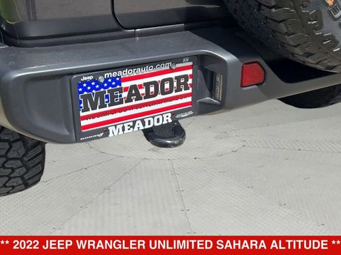 Used 2022 Jeep Wrangler Unlimited Sahara AWD/4WD image 33