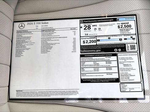 New 2026 Mercedes-Benz E 350 Sedan image 22