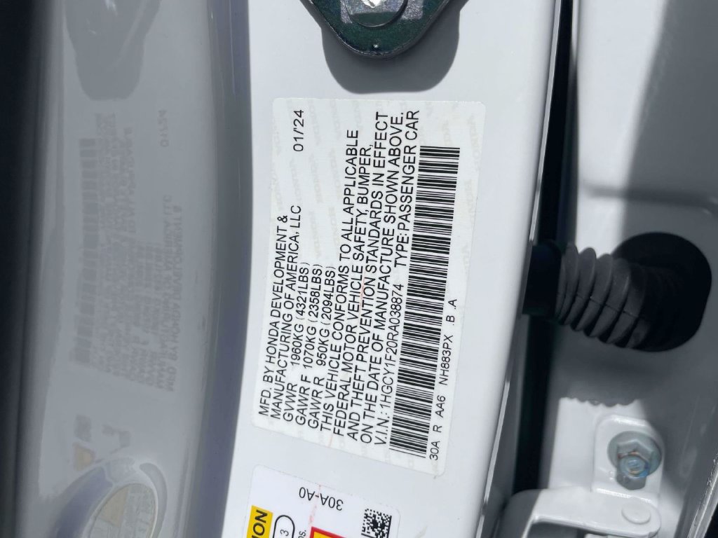 Certified 2024 Honda Accord LX image 19
