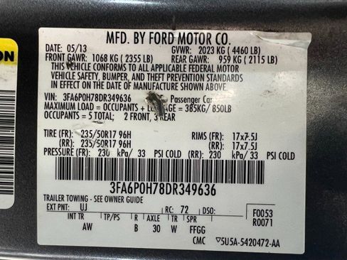 Used 2013 Ford Fusion SE image 25