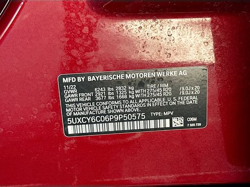 Certified 2023 BMW X6 xDrive40i w/ Executive Package image 35