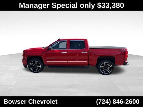 Used 2018 Chevrolet Silverado 1500 LTZ Z71 w/ LPO, Black Pack AWD/4WD image 3