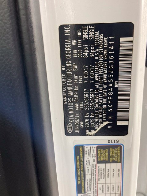 Used 2018 Kia Sorento FWD V6 image 25