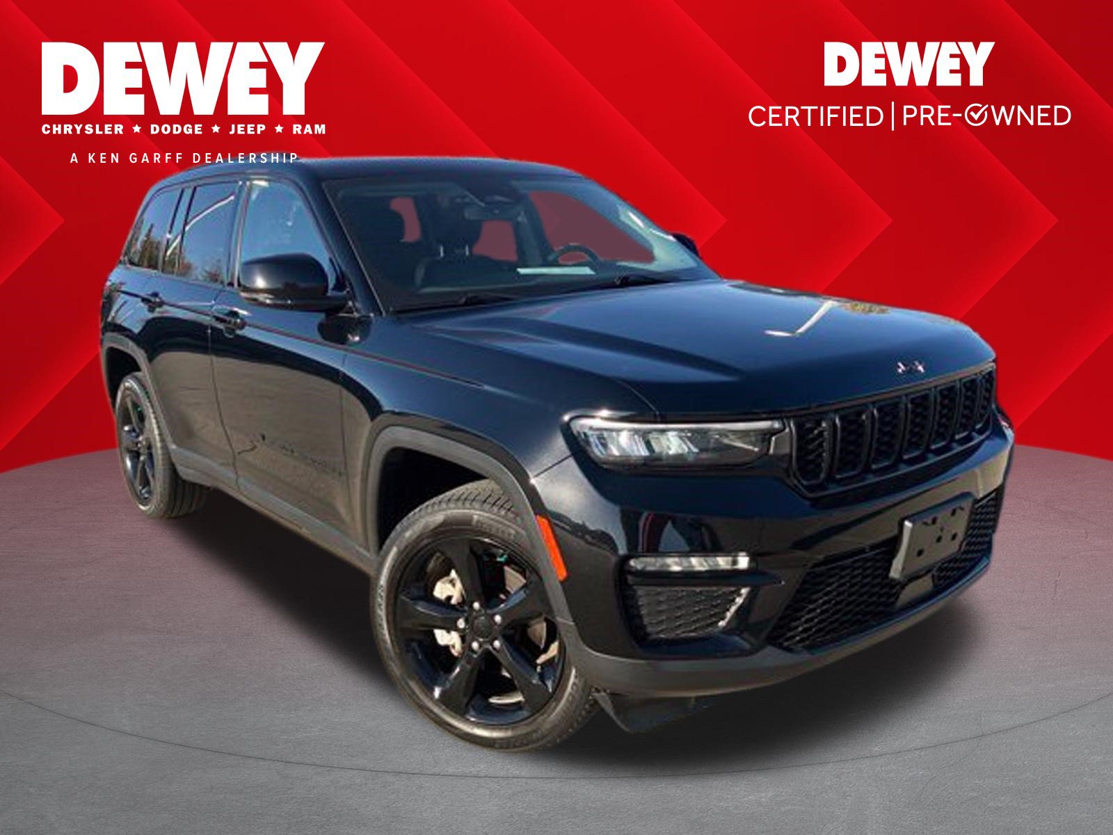 Used 2023 Jeep Grand Cherokee Limited w/ Black Appearance Package AWD/4WD image 1