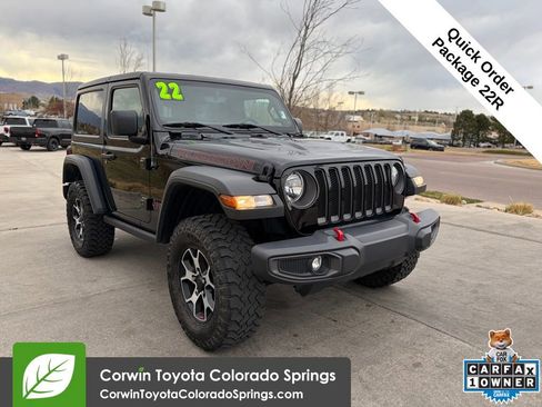 Used 2022 Jeep Wrangler Rubicon w/ Cold Weather Group AWD/4WD image 1