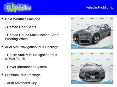 Used 2017 Audi A6 2.0T Premium Plus w/ Premium Plus Package AWD/4WD image 12