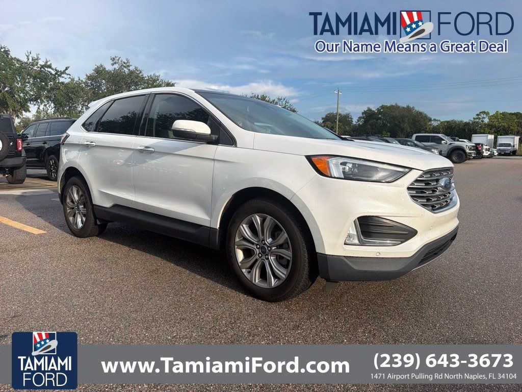 Used 2022 Ford Edge Titanium AWD/4WD image 1