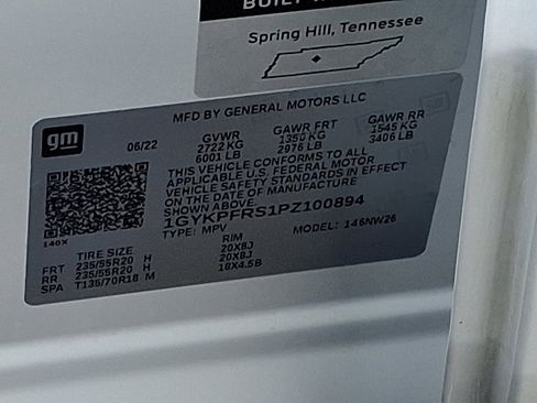 Certified 2023 Cadillac XT6 Premium Luxury w/ Platinum Package image 27