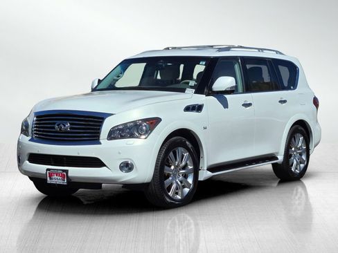Used 2014 INFINITI QX80 4WD w/ Deluxe Touring Package image 9
