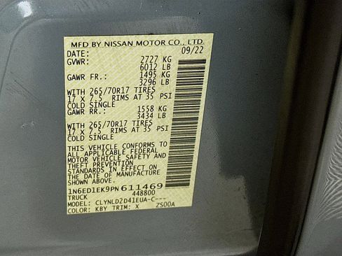 Certified 2023 Nissan Frontier PRO-4X w/ Pro Convenience Package image 31