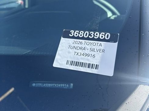 New 2026 Toyota Tundra SR5 w/ SR5 Convenience Package image 20