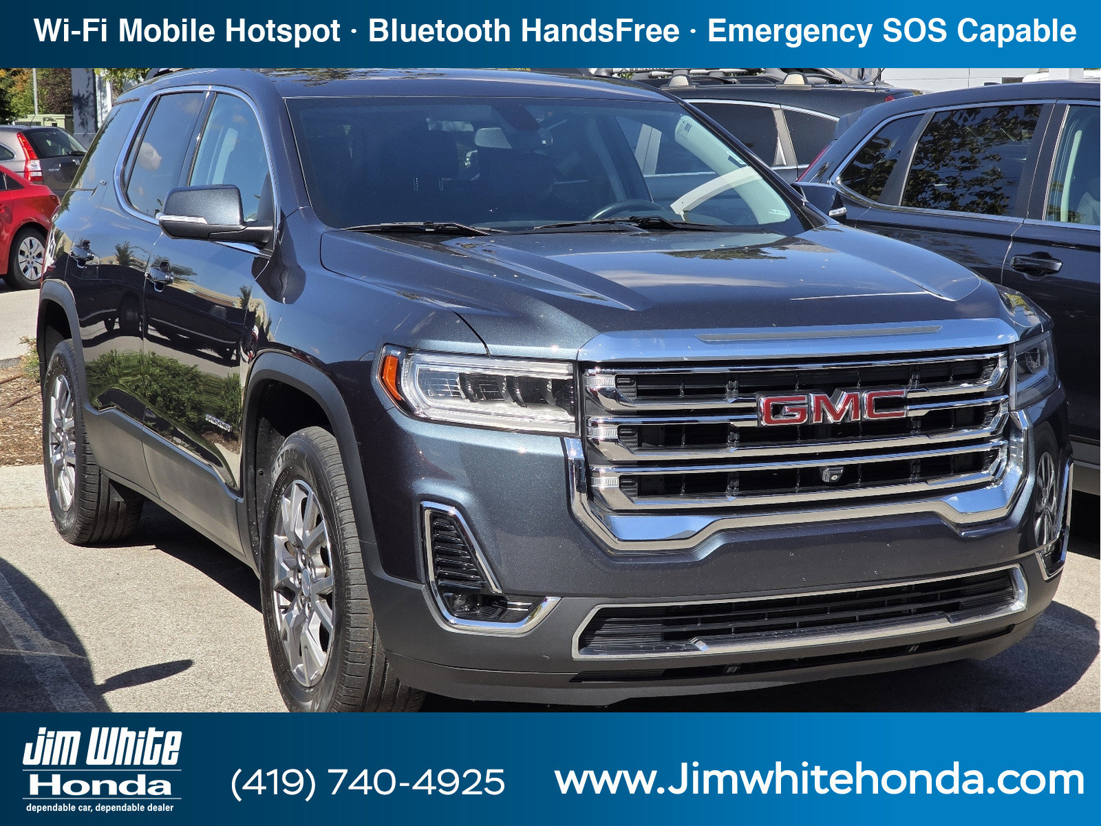 Used 2020 GMC Acadia SLT w/ Premium Package AWD/4WD image 1
