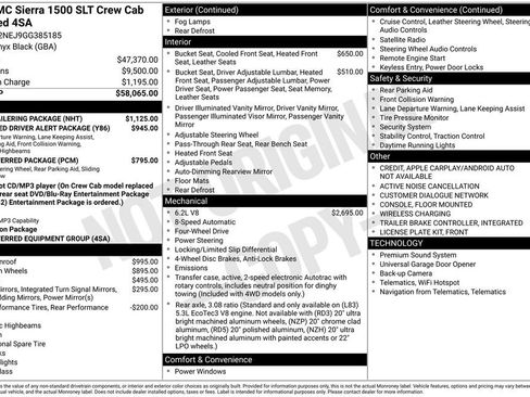 Used 2016 GMC Sierra 1500 SLT w/ Max Trailering Package image 4