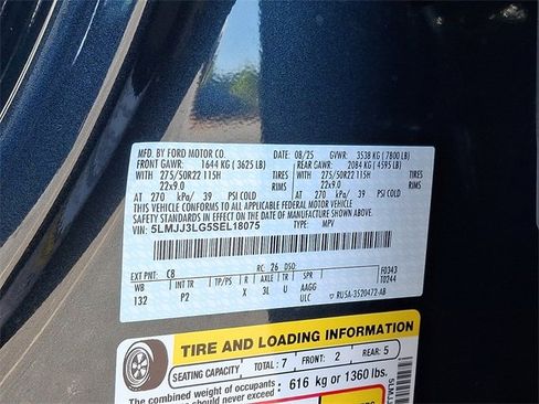 New 2025 Lincoln Navigator L Reserve w/ Jet Appearance Package image 10