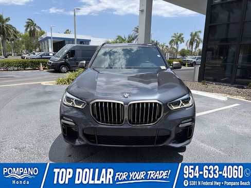Used 2021 BMW X5 M50i w/ Executive Package AWD/4WD image 3