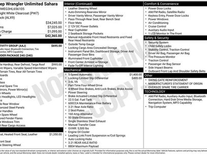 Used 2017 Jeep Wrangler Unlimited Sahara w/ Connectivity Group