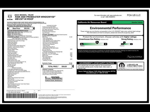 Used 2023 RAM ProMaster 3500 w/ Safety Group image 44