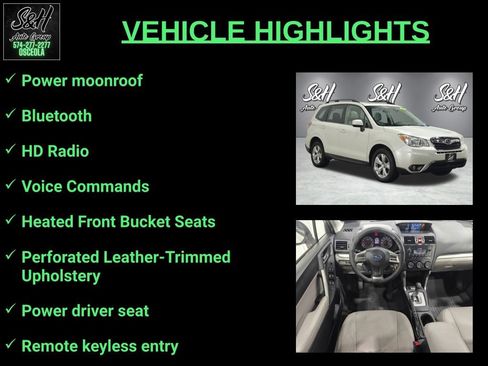 Used 2015 Subaru Forester 2.5i Limited AWD/4WD image 3