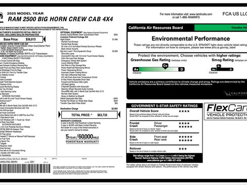 Used 2025 RAM 2500 Big Horn AWD/4WD image 2