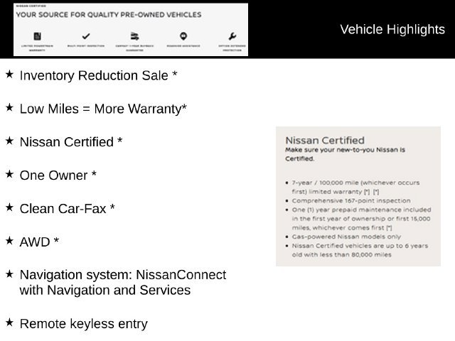 Certified 2025 Nissan Murano SL w/ Cargo Package AWD/4WD image 4