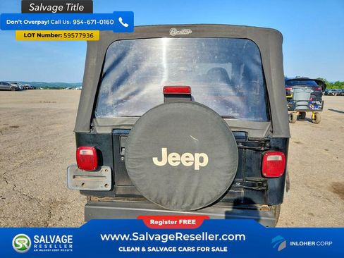 Used 2001 Jeep Wrangler SE AWD/4WD image 8