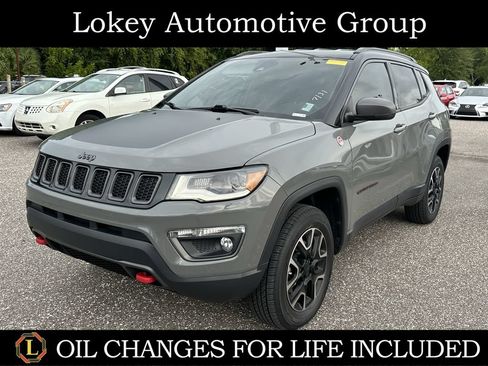 Used 2021 Jeep Compass Trailhawk AWD/4WD image 1