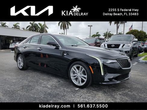 Used 2024 Cadillac CT4 Luxury w/ Sun And Sound Package RWD image 1