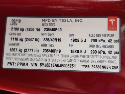 Used 2018 Tesla Model 3 Long Range image 50