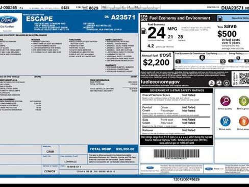 Used 2013 Ford Escape Titanium AWD/4WD image 3