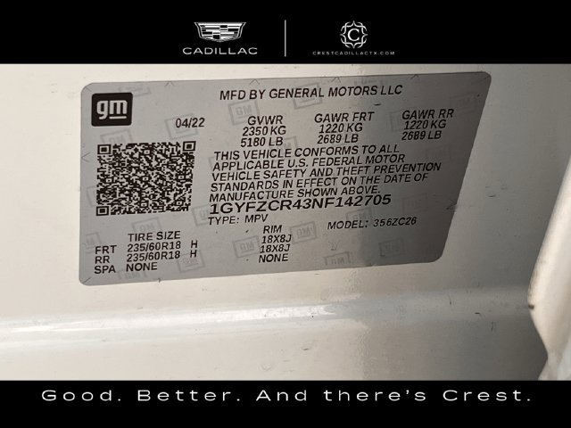 Used 2022 Cadillac XT4 Premium Luxury w/ Technology Package FWD image 33
