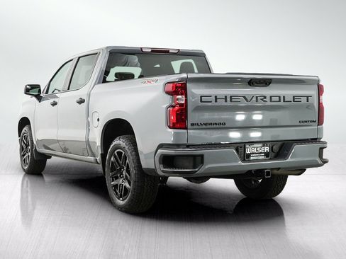 Used 2024 Chevrolet Silverado 1500 Custom w/ Turbomax Blackout Package AWD/4WD image 3