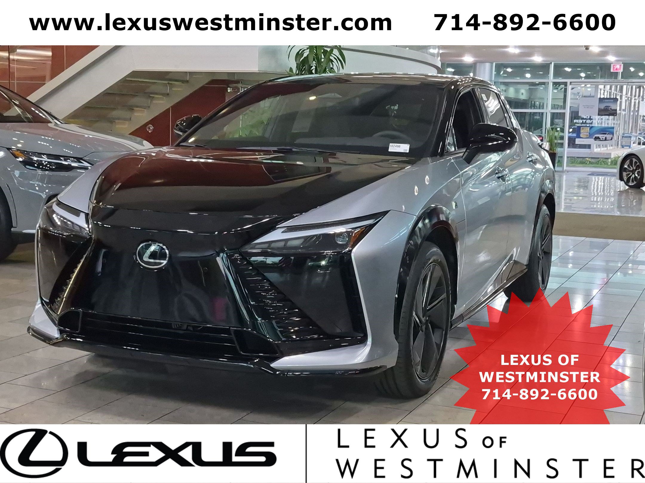 New 2026 Lexus RZ 450e AWD w/ Luxury Package image 1