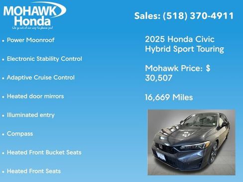 Certified 2025 Honda Civic Sport Touring image 23
