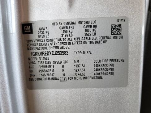 Used 2012 GMC Acadia SLT AWD/4WD image 36