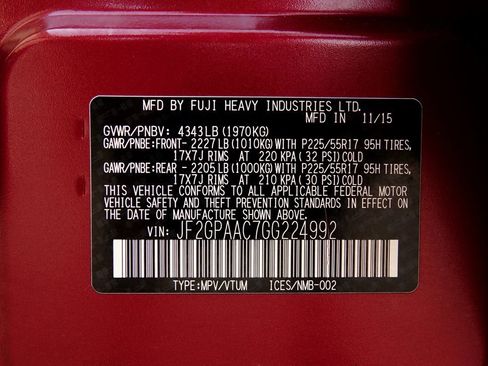 Used 2016 Subaru Crosstrek 2.0i image 40