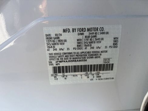Used 2024 Ford Edge SEL AWD/4WD image 30