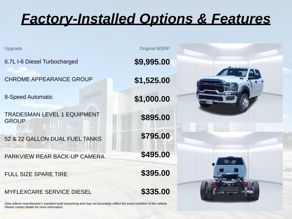 New 2026 RAM 5500 Tradesman w/ Chrome Appearance Group AWD/4WD image 7