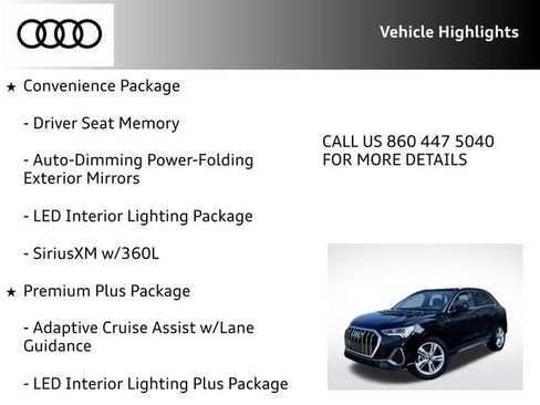 Used 2023 Audi Q3 2.0T Premium Plus w/ Premium Plus Package AWD/4WD image 24