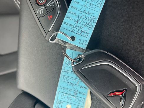 Used 2021 Chevrolet Corvette Stingray w/ Chrome Exterior Badge Package image 36