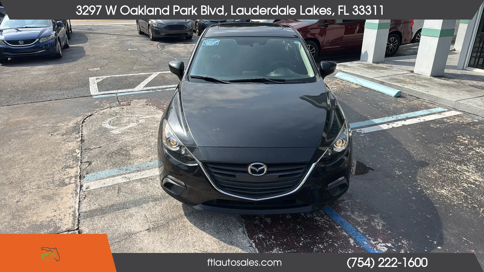 Used 2014 MAZDA MAZDA3 i Touring w/ Moonroof Package 1 FWD image 4