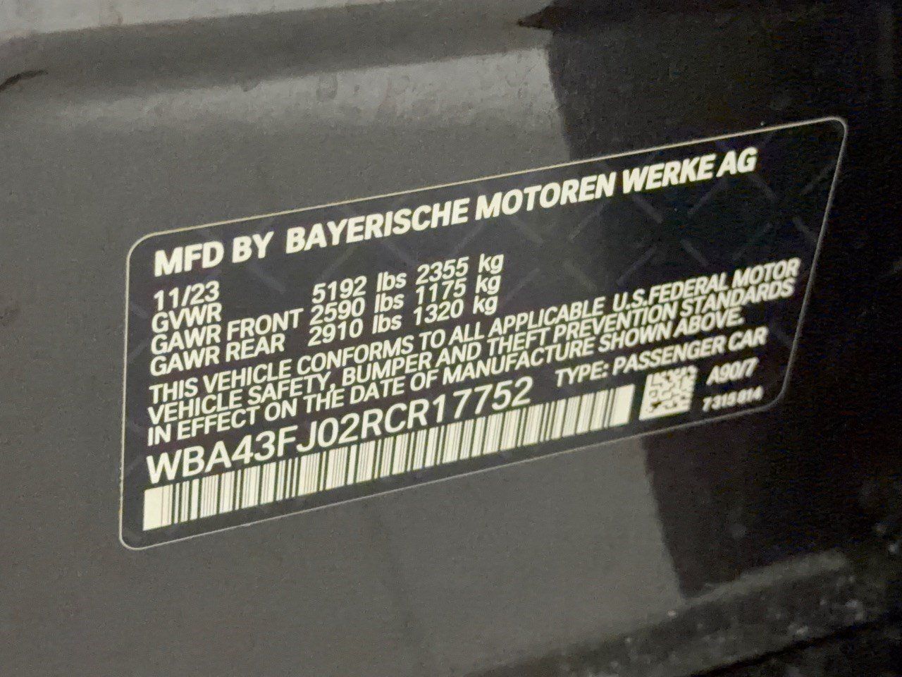 Certified 2024 BMW 530i w/ M Sport Package RWD image 31