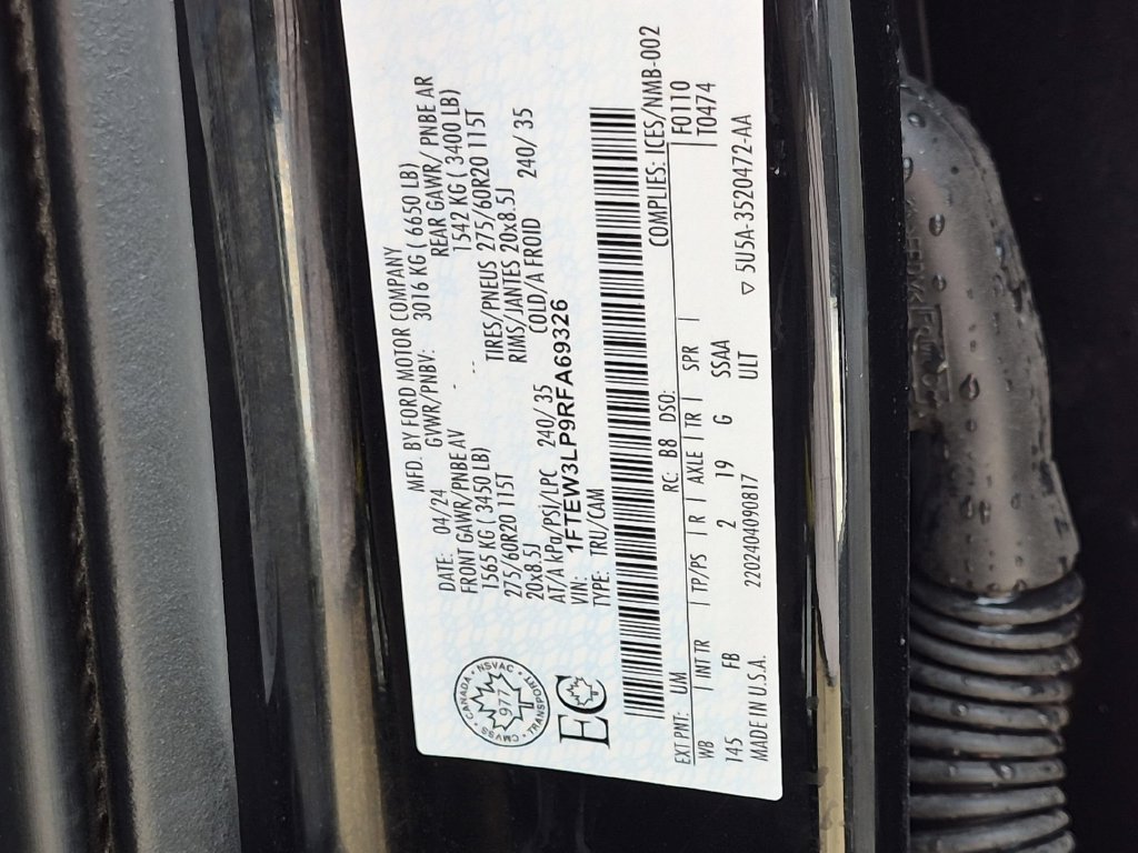 Used 2024 Ford F150 XLT w/ Equipment Group 302A MID AWD/4WD image 26