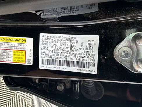 Used 2025 Honda Civic LX image 30