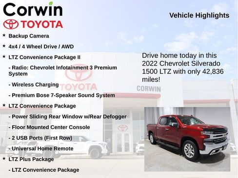 Used 2022 Chevrolet Silverado 1500 LTZ image 7